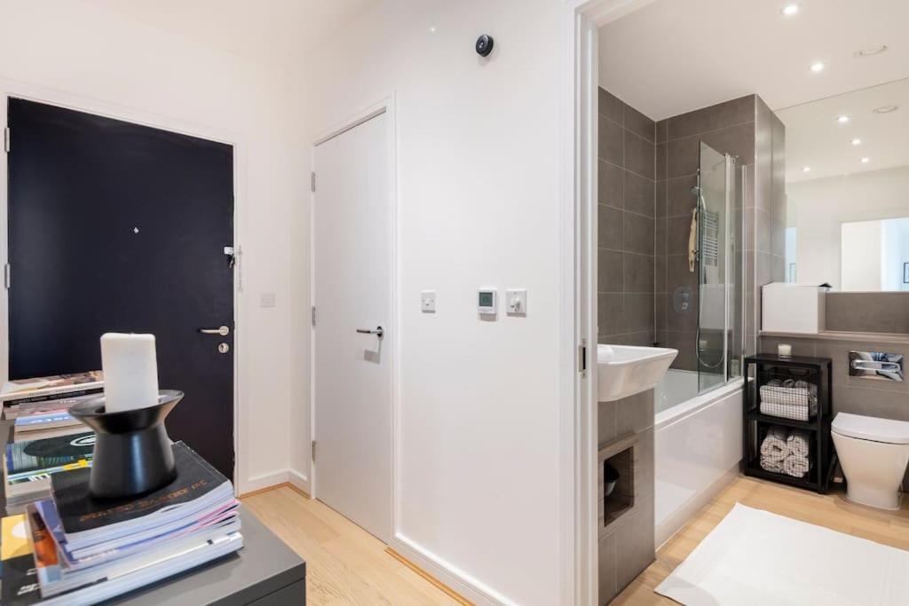Apartmán Cozy Flat In Hip East Londýn Exteriér fotografie